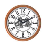 Wall Clock - Home Decore Series Clocks  - 9147  - Teak wood