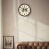 Wall Clock - Home Decore Series Clocks  - 9147  - Oak Wood Black