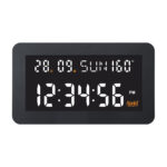 Digital Calendar Wall Clock – DC-157 MC - WHITE