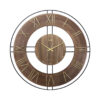 Wall Clock - Designer Clock  - DS-497 -  golden