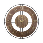 Wall Clock - Designer Clock  - DS-497 -  golden