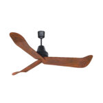 Luxury BLDC Ocean Breeze Plus Ceiling Fan | High Gloss Premium Finish | High Air Delivery with LED Indicators | Remote & Smart App Remote | 2 Year Warranty (Wenge Teak Wood)