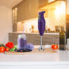 Kitchen Hive 650W Mixer Grinder Dark Blue with Free Hand Blender HHB-177E WOS - Violet - Image 2
