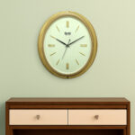 Wall Clock -Designer Clock  -1077 - Ivory