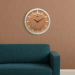 Wall Clock - Designer Clock  -2037 -Copper