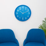 Wall Clock -Designer Clock  -2397 -Blue