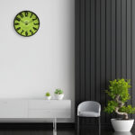 Wall Clock -Designer Clock  -2647 -Green