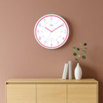 Wall Clock - Designer Clock  -2897 - Pink