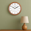 Wall Clock -Designer Clock  -4047 -Teak Wood