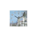 Wall Clock - Designer Clock  757PD -White
