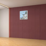 Wall Clock - Designer Clock  757PD -White