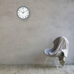 Wall Clock - Designer Clock  9187 -Black