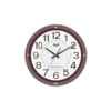 Wall Clock -Designer Clock 9187 -Brown