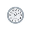Wall Clock -Designer Clock 9187 -Silver