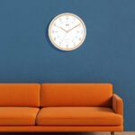 Wall Clock - Designerr Clock  -2897 - Orange