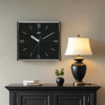 Wall Clock - Home Decore Clock  -1937 Gunmetal