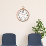 Wall Clock - Home Decore Clock  -2207 Copper
