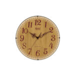 Wall Clock - Home Decore Clock  -3077 Brown