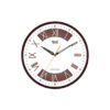 Wall Clock - Home Decore Clock  -3087 R Brown