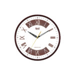 Wall Clock - Home Decore Clock  -3087 R Brown
