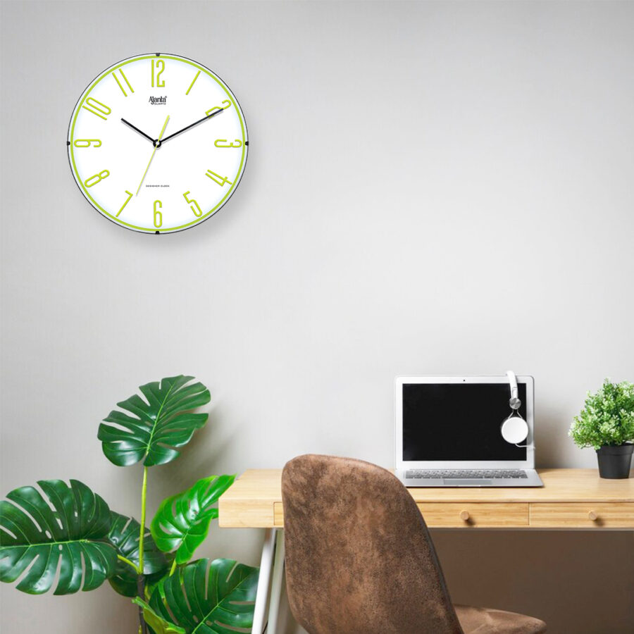 Wall Clock - Home Decore Clock -6017 Green - Orpat Group
