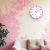 Wall Clock - Home Decore Clock -6017 Pink