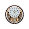 Wall Clock - Musical Pendulam Clock  -2827 Brown - Image 3