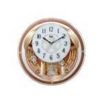 Wall Clock - Musical Pendulam Clock  -2827 Copper