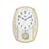 Wall Clock - Musical Pendulam Clock  -4927 Golden