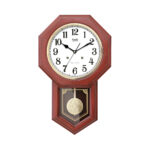 Wall Clock - Musical Pendulam Clock  -6027 Mahogany