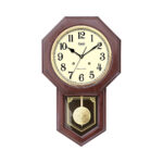 Wall Clock - Musical Pendulam Clock  -6027 Oak Wood