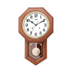 Wall Clock - Musical Pendulam Clock  -6027 Teak Wood