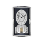 Wall Clock - Musical Pendulam Clock  -6127 Blue