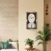 Wall Clock - Musical Pendulam Clock -6127 Brown