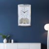 Wall Clock - Musical Pendulam Clock -6127 White