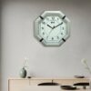 Wall Clock - Simple Clock  - 1277 - Silver - Image 2