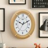 Wall Clock - Simple Clock  - 1287 - Golden - Image 2