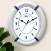 Wall Clock - Simple Clock  - 1287 - Silver - Image 2