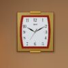 Wall Clock - Simple Clock  - 1397 -Red - Image 2