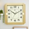 Wall Clock - Simple Clock  -1557 -GOlden - Image 2
