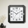 Wall Clock - Simple Clock  -1557 -Gunmtal - Image 2