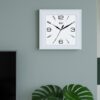 Wall Clock - Simple Clock  - 1847 - White - Image 2