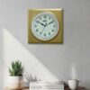 Wall Clock - Simple Clock  -1977- Golden - Image 2