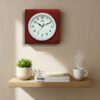 Wall Clock - Simple Clock  -1977-Red - Image 2