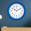 Wall Clock - Simple Clock  - 1987 - Blue - Image 2