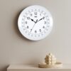 Wall Clock - Simple Clock  - 1987 - Silver - Image 2