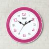 Wall Clock - Simple Clock  - 2147 - Royal pink - Image 2