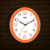 Wall Clock - Simple Clock  -2467 - Orenge - Image 2