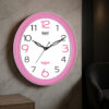 Wall Clock - Simple Clock  -2467 -  Royal pink - Image 2