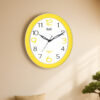 Wall Clock - Simple Clock  -2467 - Yellow - Image 2